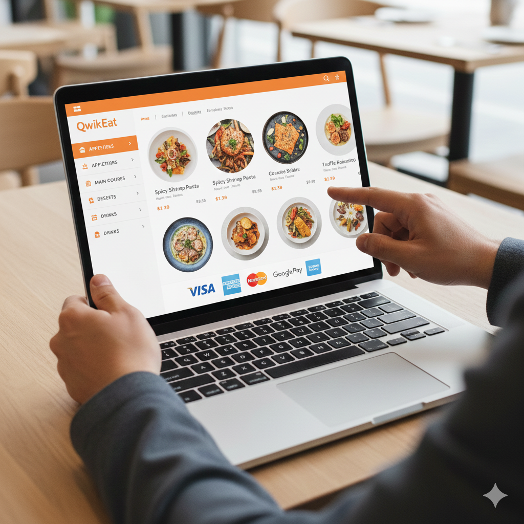 Menu Digital Intelligent & Générateur de Commandes